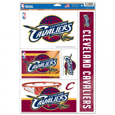 Cleveland Cavaliers Decal 11x17 Ultra - Team Fan Cave