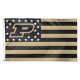 Purdue Boilermakers Flag 3x5 Deluxe Style Stars and Stripes Design - Special Order-0