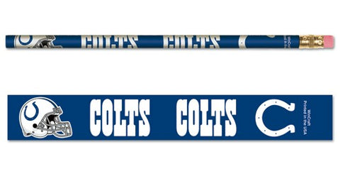 Indianapolis Colts Pencil 6 Pack - Team Fan Cave