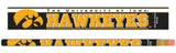 Iowa Hawkeyes Pencil 6 Pack - Team Fan Cave