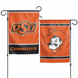 Oklahoma State Cowboys Flag 12x18 Garden Style 2 Sided