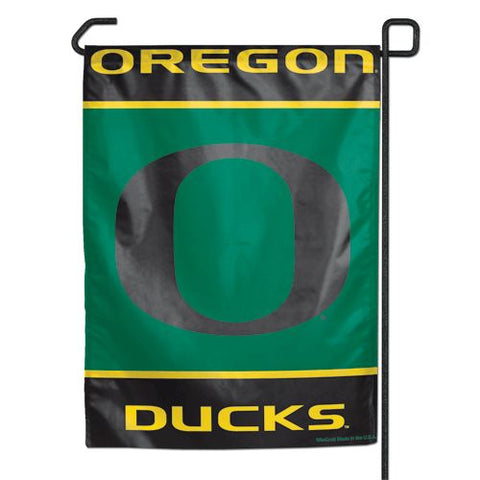 Oregon Ducks Flag 12x18 Garden Style 2 Sided Special Order - Team Fan Cave