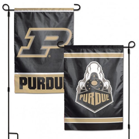 Purdue Boilermakers Flag 12x18 Garden Style 2 Sided