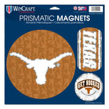 Texas Longhorns Magnets 11x11 Prismatic Sheet - Team Fan Cave