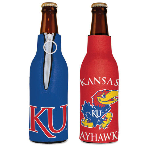 Kansas Jayhawks Bottle Cooler - Team Fan Cave