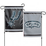 San Antonio Spurs Flag 12x18 Garden Style 2 Sided - Team Fan Cave