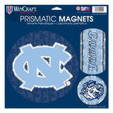 North Carolina Tar Heels Magnets 11x11 Prismatic Sheet - Team Fan Cave