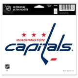 Washington Capitals Decal 5x6 Ultra Color