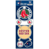 Boston Red Sox Decal 4x11 Die Cut Prismatic Style - Team Fan Cave