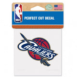 Cleveland Cavaliers Decal 4x4 Perfect Cut Color - Team Fan Cave