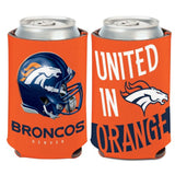 Denver Broncos Can Cooler Slogan Design - Special Order