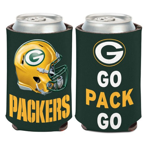 Green Bay Packers Can Cooler Slogan Design - Special Order