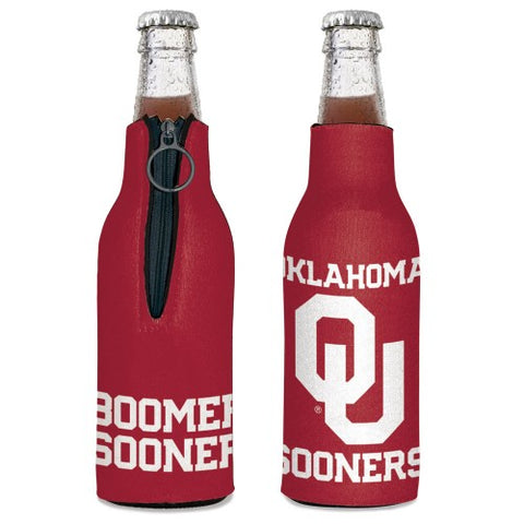 Oklahoma Sooners Bottle Cooler - Team Fan Cave