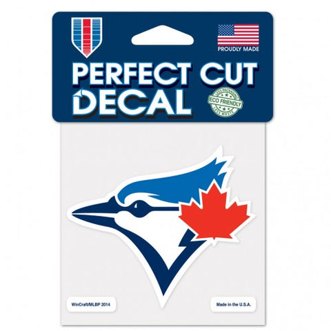 Toronto Blue Jays Decal 4x4 Perfect Cut Color - Special Order