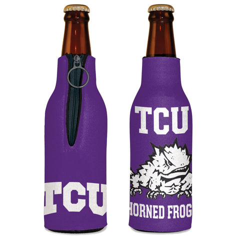 TCU Horned Frogs Bottle Cooler - Team Fan Cave