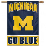 Michigan Wolverines Banner 28x40 Vertical - Team Fan Cave