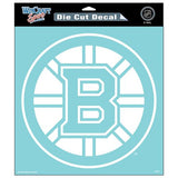Boston Bruins Decal 8x8 Perfect Cut White Special Order - Team Fan Cave