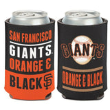 San Francisco Giants Can Cooler Slogan Design Special Order