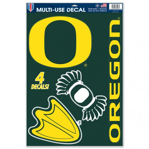 Oregon Ducks Decal 11x17 Ultra