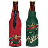 Minnesota Wild Bottle Cooler - Team Fan Cave