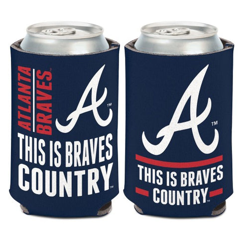 Atlanta Braves Can Cooler Slogan Design Special Order