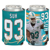 Miami Dolphins Ndamukong Suh Can Cooler - Team Fan Cave