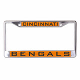 Cincinnati Bengals License Plate Frame - Inlaid - Special Order