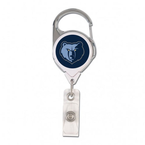 Memphis Grizzlies Retractable Premium Badge Holder - Special Order