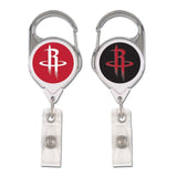Houston Rockets Badge Holder Premium Retractable - Special Order