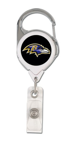 Baltimore Ravens Retractable Premium Badge Holder - Team Fan Cave