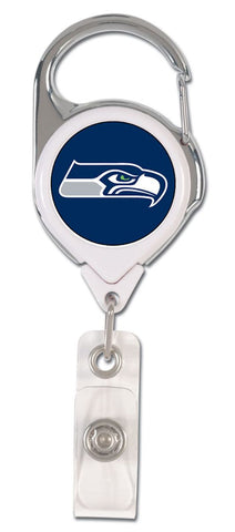 Seattle Seahawks Retractable Premium Badge Holder