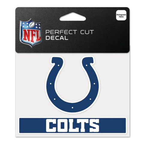 Indianapolis Colts Decal 4.5x5.75 Perfect Cut Color