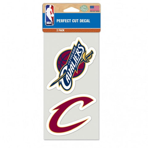 Cleveland Cavaliers Set of 2 Die Cut Decals - Team Fan Cave