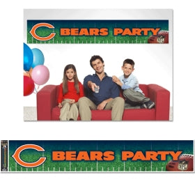 Chicago Bears Banner 12x65 Party Style - Team Fan Cave