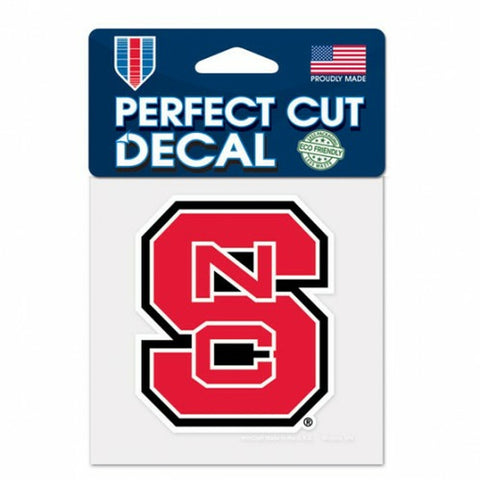 North Carolina State Wolfpack Decal 4x4 Perfect Cut Color