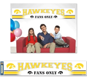 Iowa Hawkeyes Banner Party - Team Fan Cave