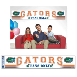 Florida Gators Banner 12x65 Party Style - Team Fan Cave