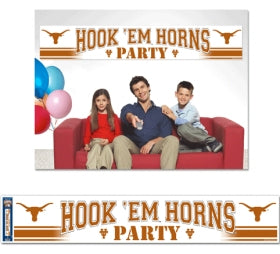 Texas Longhorns Banner Party - Team Fan Cave