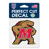 Maryland Terrapins Decal 4x4 Perfect Cut Color - Team Fan Cave