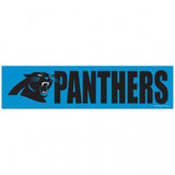 Carolina Panthers Decal 3x12 Bumper Strip Style - Team Fan Cave