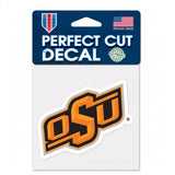 Oklahoma State Cowboys Decal 4x4 Perfect Cut Color