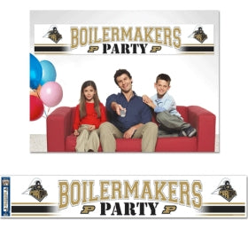 Purdue Boilermakers Banner Party - Team Fan Cave