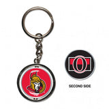 Ottawa Senators Key Ring Spinner Style Special Order - Team Fan Cave