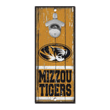 Missouri Tigers Sign Wood 5x11 Bottle Opener - Special Order