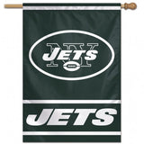 New York Jets Banner 27x37 Vertical - Team Fan Cave