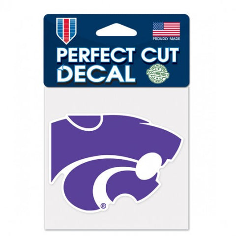 Kansas State Wildcats Decal 4x4 Perfect Cut Color - Team Fan Cave