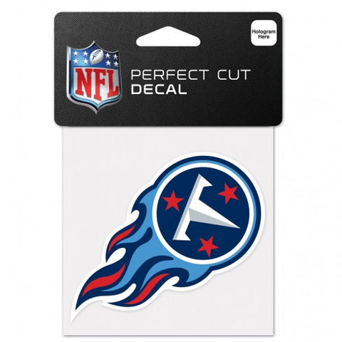 Tennessee Titans Decal 4x4 Perfect Cut Color