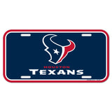 Houston Texans License Plate - Team Fan Cave