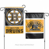 Boston Bruins Flag 12x18 Garden Style 2 Sided - Team Fan Cave