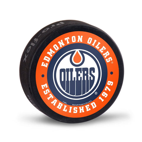 Edmonton Oilers Hockey Puck Bulk - Special Order - Team Fan Cave